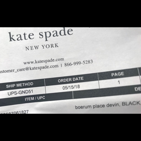 KATE SPADE NEW YORK BOERUM PLACE DEVIN (BLACK) - Picture 7 of 8